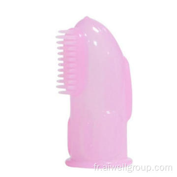 Bébé silicone massage massage bébé enfant en bas âge de dents